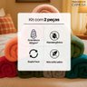 Kit 2 Manta Cobertor Casal Microfibra Soft Macia 180x220cm Camesa - 3