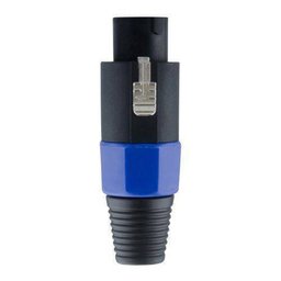Conector Speakon Macho SPKN8-115 8 Vias Azul - HYX - 2