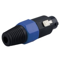 Conector Speakon Macho SPKN8-115 8 Vias Azul - HYX - 5