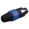 Conector Speakon Macho SPKN8-115 8 Vias Azul - HYX - 5
