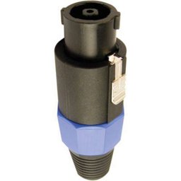 Conector Speakon Macho SPKN8-115 8 Vias Azul - HYX - 1