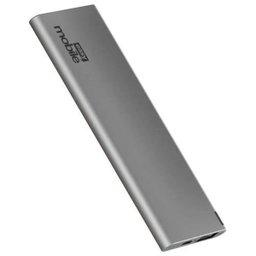 Carregador Portátil Easy Mobile Power Bank Slim Prata 983 - 1