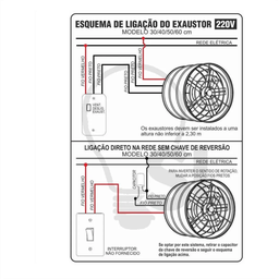 Exaustor Axial 40cm Venti-Delta 220v - 2