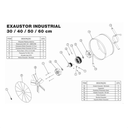 Ver imagem 3 de Exaustor Axial 40cm Venti-Delta 220v