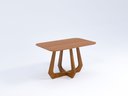Ver imagem 1 de Mesa Bromélia 130x80cm Base Tauari MDF e Tampo Acabamento Laminado