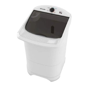 Tanquinho de Lavar Roupa Mueller Poptank 5kg C/ Esfregador Branco-220v