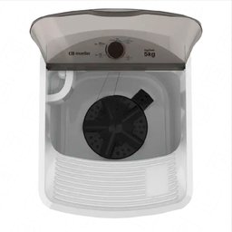 Tanquinho de Lavar Roupa Mueller Poptank 5kg C/ Esfregador Branco-220v - 4