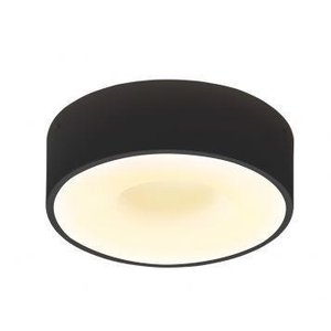 Plafon Donuts 4xe27 Preto Máxima 100W