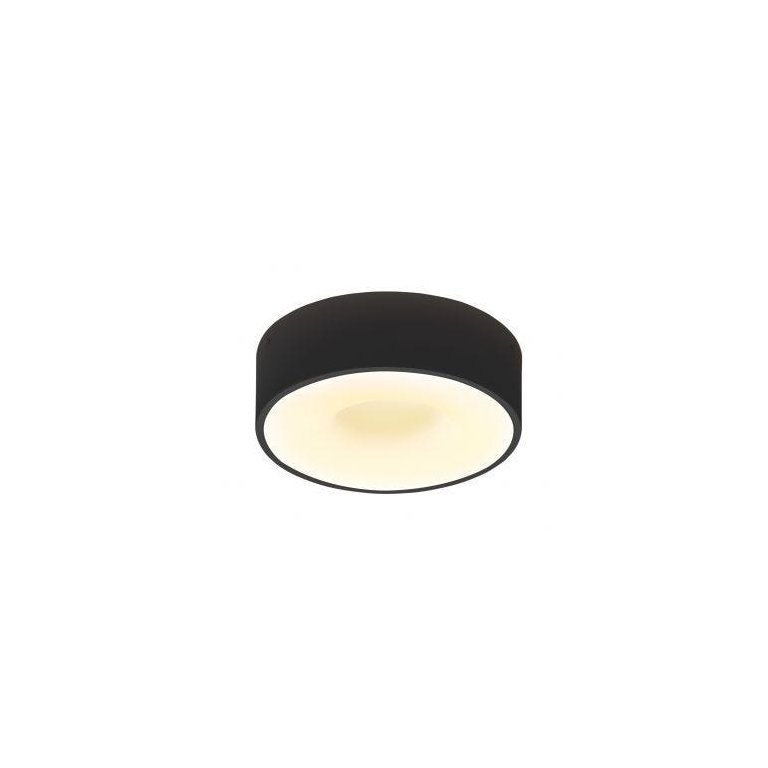 Plafon Donuts 4xe27 Preto Máxima 100W