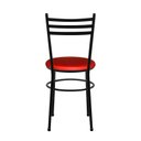Ver imagem 5 de 6 Cadeiras Epoxi Preta para Cozinha:vermelho