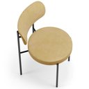 Ver imagem 2 de Kit 04 Cadeiras Estofadas para Sala de Jantar Louise L02 Couríssimo Fendi - Lyam Decor