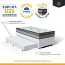 Ver imagem 5 de Cama Box com Colchao Espuma D33 Pillow In Anjos Ortosleep + Auxiliar de Espuma Unique Solteiro 88cm
