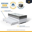 Ver imagem 7 de Cama Box com Colchao Espuma D33 Pillow In Anjos Ortosleep + Auxiliar de Espuma Unique Solteiro 88cm