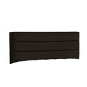 Ver imagem 2 de Cabeceira Cama Box Solteiro 90cm Turim Suede Marrom - Havai