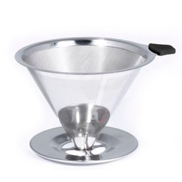 Coador de Café Bialetti Pour Over em Aço Inox 10490406 - 1