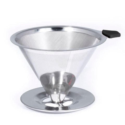Coador de Café Bialetti Pour Over em Aço Inox 10490406