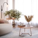 Ver imagem 7 de Conjunto 2 Mesa de Centro e Apoio Liz Sala Moderno -freijo