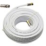 Cabo Coaxial para Antena Parabólica Digital 15 Metros Branco - 2