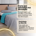 Ver imagem 7 de Kit Edredom Casal Queen 3 Peças Margarida Cama Box:rosa e Cinza