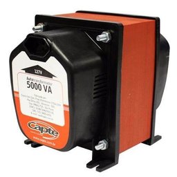 Auto transformador 5000VA/ 3500W  bivolt 110V/220V Tripolar Capte com LED - 3