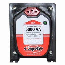 Auto transformador 5000VA/ 3500W  bivolt 110V/220V Tripolar Capte com LED - 4