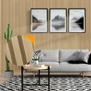 Ver imagem 4 de Painel Ripado Prime Madeira Pvc Maranta Cerrado 2,9m X 16cm