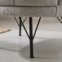 Ver imagem 6 de Poltrona Decorativa Organica Flora Pes Ferro Boucle Tce 1018 Moll