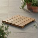 Ver imagem 3 de Deck Eucalipto 40x40cm Decorativo para Jardim Varanda e Base para Botijão