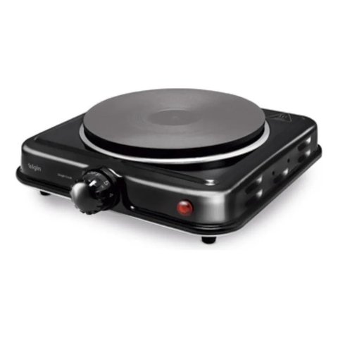 Fogão Portátil Elgin Single Cook 42fog 1 Boca Preto 127v