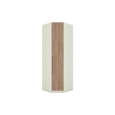Módulos de Quarto Closet Canto Oblíquo Seletto Mc07 C/ 1 Porta Areia/jequitibá - Henn