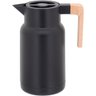 NORDEN GARRAFA TÉRMICA 25x13x13cm 1L PLÁSTICO PRETO AMPOLA VIDRO - 1