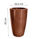 Ver imagem 2 de Vaso Plantas Cônico Cor Ferrugem Nutriplan Classic Nº 46