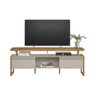 Rack para Tv até 70 Polegadas Nature/off White Linea Esmeralda - 3