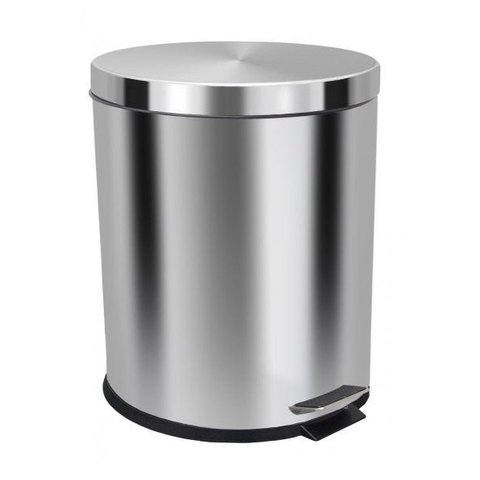 Lixeira com Pedal em Aço Inox 30 Litros