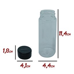 Pote Tempero Kit 10 Pote Tampa Dosadora Dupla Mantimento 140 - 2