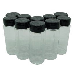 Pote Tempero Kit 10 Pote Tampa Dosadora Dupla Mantimento 140 - 4