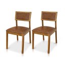 Ver imagem 1 de Kit 02 Cadeiras de Jantar e Living Millie Estofada Couríssimo - Desk Design