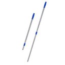 Ver imagem 2 de Cabo Alumínio Retrátil Telescópico 22 mm 1,40m Fosco 2 estágios Com Furo BRALIMPIA