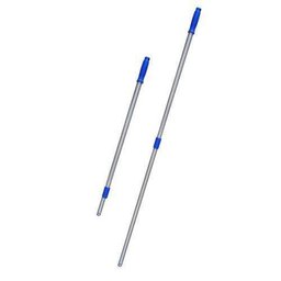 Cabo Alumínio Retrátil Telescópico 22 mm 1,40m Fosco 2 estágios Com Furo BRALIMPIA - 2