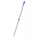 Ver imagem 1 de Cabo Alumínio Retrátil Telescópico 22 mm 1,40m Fosco 2 estágios Com Furo BRALIMPIA