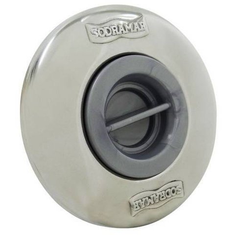 Dispositivo De Aspiração Abs/Inox Pratic 1 1/2´´ Para Piscinas De Alvenaria Sodramar (Tubo De 50) C
