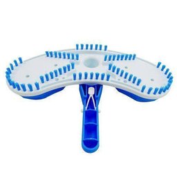 Aspirador slim para piscinas plástico com escova sodramar - 2