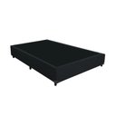 Ver imagem 1 de Base Box Casal Blindado Suede Preto