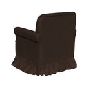 Ver imagem 3 de Poltrona Para Quarto Amamentação Com Balanço Suede Estopar Laura Suede Marrom