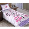 Kit Colcha Solteiro - Corujinha - Raner 2 Peças - 2