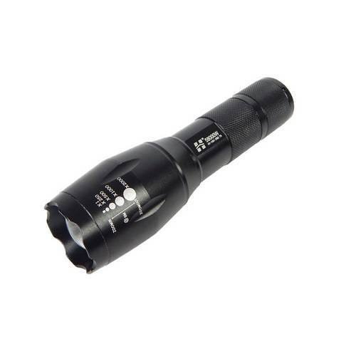 Lanterna Tática Hy-1831 Cree Led Xml T6 160000 Lumens 58000w