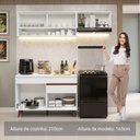 Ver imagem 6 de Armário de Cozinha Compacta 190cm Branco Reims Madesa 06
