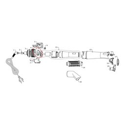 Kit de 5 Interruptores para Escova Rotativa Britania/philco - 7
