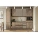 Ver imagem 5 de Nicho de Cozinha Modulado Maxxi G741 C/ Tampo 40cm Nogal/cinzel - Kappesberg