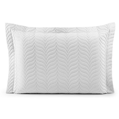 Porta Travesseiro Avulso 70cm X 50cm com Debrum 1 Peça Paris Matelado 100% Algodão Percal 150 Fios:b